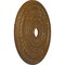 Ekena Millwork Cole Ceiling Medallion (Canopies up to 9 1/8"), 25 3/8"OD x 3 3/8"ID x 1 3/8"P, Smokey Topaz Crackle CM25COSTC - alternate 4
